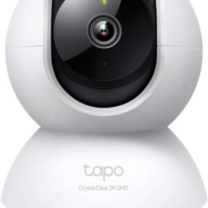 كاميرا ذكية TP-Link Tapo C220 بدقة 2K و4MP مع ميزة التحريك والإمالة وتقنية الذكاء الاصطناعي
