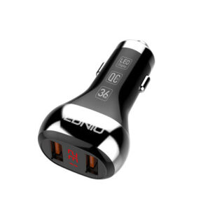 شاحن سيارة فائق السرعة مزدوج USB بقوة 36 واط - C2