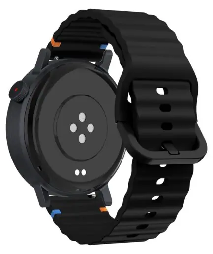 18mm Silicone Wave Band Replacement Strap for Huawei Watch GT 6/5/4 41mm, GT 5 Pro 42mm - 18 mm Sports Wristband for Garmin Venu 4 41mm/3S/2S, Forerunner 265S/255S, vivoactive...