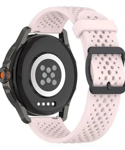 حزام سيليكون 22 ملم متوافق مع حزام 22 ملم لـ CMF Watch Pro/CMF Watch Pro 2 - (الحزام فقط) مشبك سوار ذكي .. وردي