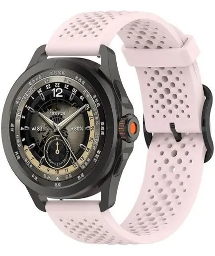 حزام سيليكون 22 ملم متوافق مع حزام 22 ملم لـ CMF Watch Pro/CMF Watch Pro 2 - (الحزام فقط) مشبك سوار ذكي .. وردي