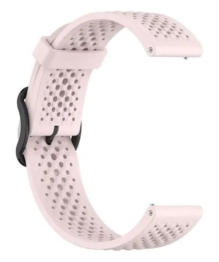 حزام سيليكون 22 ملم متوافق مع حزام 22 ملم لـ CMF Watch Pro/CMF Watch Pro 2 - (الحزام فقط) مشبك سوار ذكي .. وردي