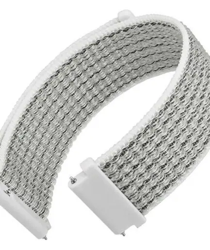 Adjustable Nylon Sport Watch Straps with Hook and Loop Fastener, Quick Release Watch Bands for Men and Women, Band Width 18mm 20mm 22mm