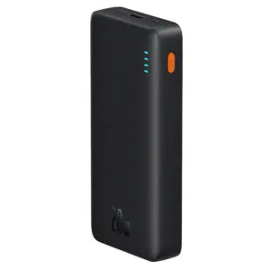 Baseus Airpow PPAP20K Power Bank USB + Type-C + Micro 20W Fast Charging 20000mAh - Black