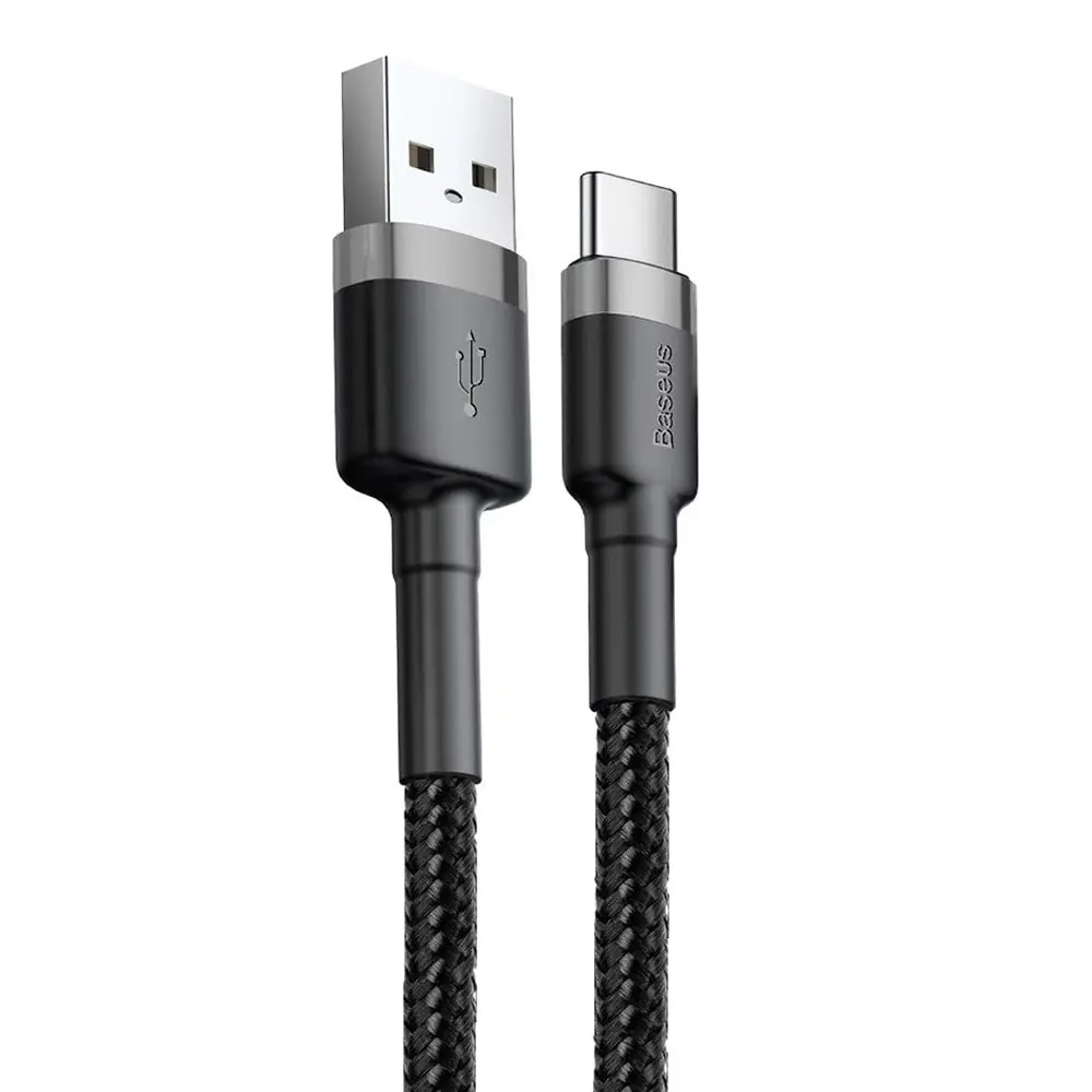 Baseus Cafule CATKLF-BG1 USB To Type-C Cable 3A Fast Charging 1m Baseus Cafule CATKLF-BG1 USB To Type-C Cable 3A Fast Charging 1m