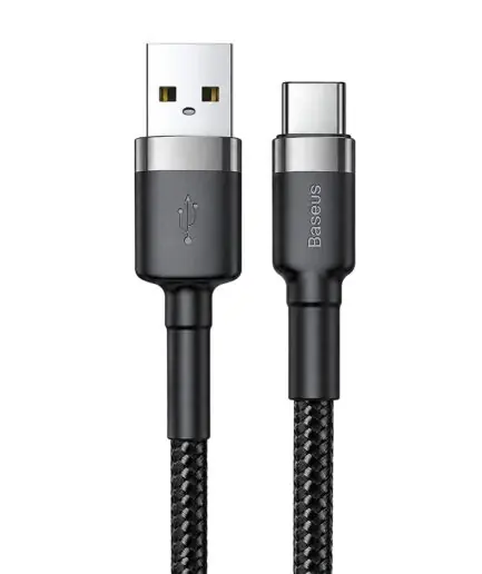 Baseus Cafule CATKLF-BG1 USB To Type-C Cable 3A Fast Charging 1m