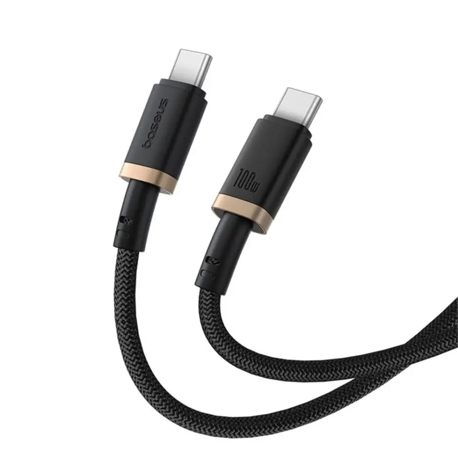 Baseus Dura CB000121 Type-C To Type-C Cable 100W Fast Charging 1m - Black