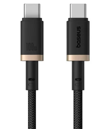 Baseus Dura CB000121 Type-C To Type-C Cable 100W Fast Charging 1m - Black