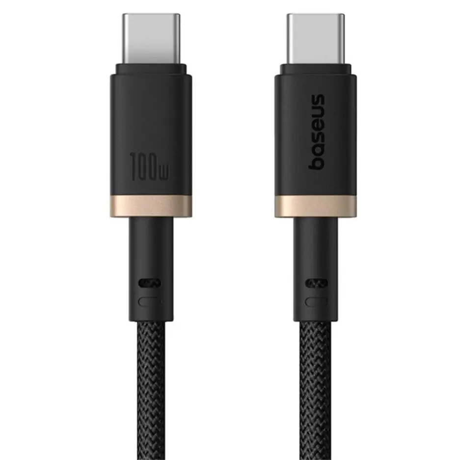 Baseus Dura CB000121 Type-C To Type-C Cable 100W Fast Charging 1m - Black