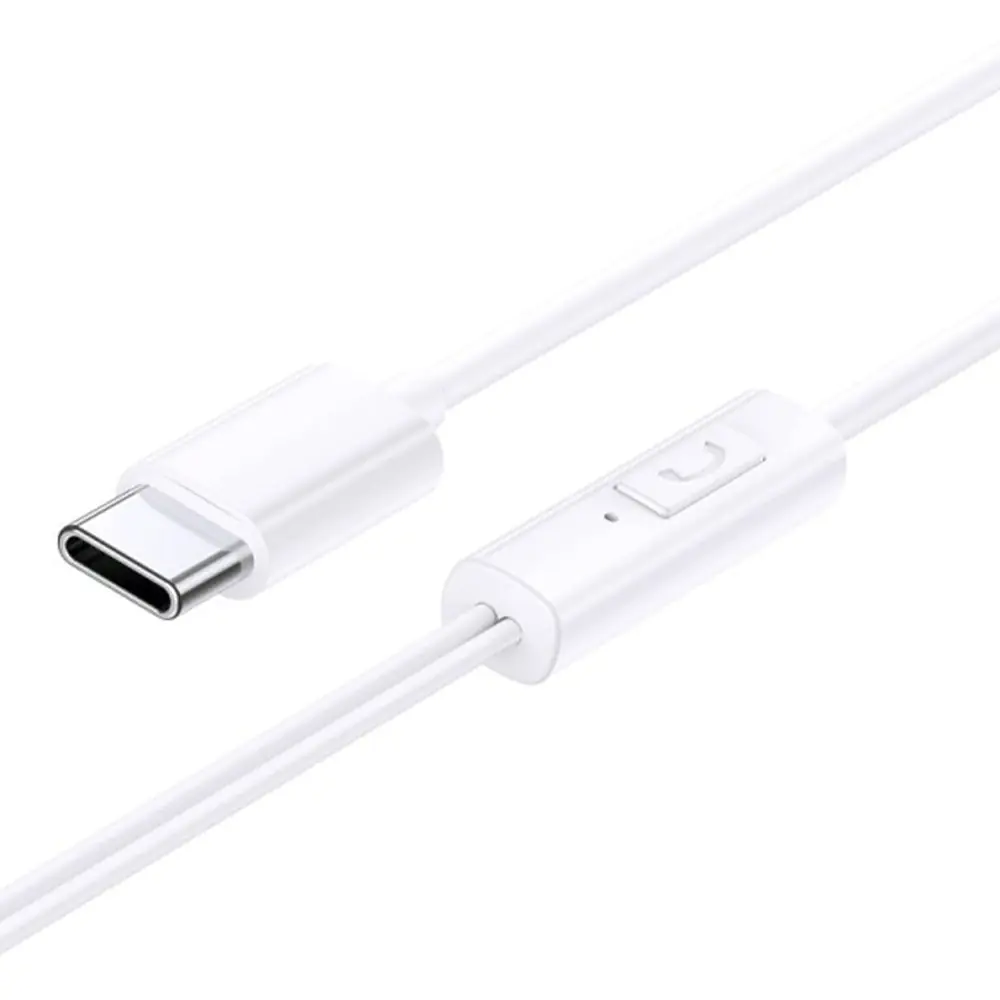 Baseus Encok CZ11 Type-C Earphone - White Baseus Encok CZ11 Type-C Earphone - White