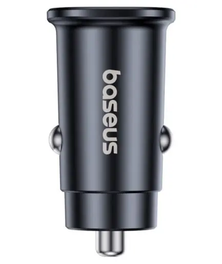Baseus GoTrip DP1 BS-C15C2 Mini Car Charger 2x Type-C 30W Fast Charging - Cosmic Black