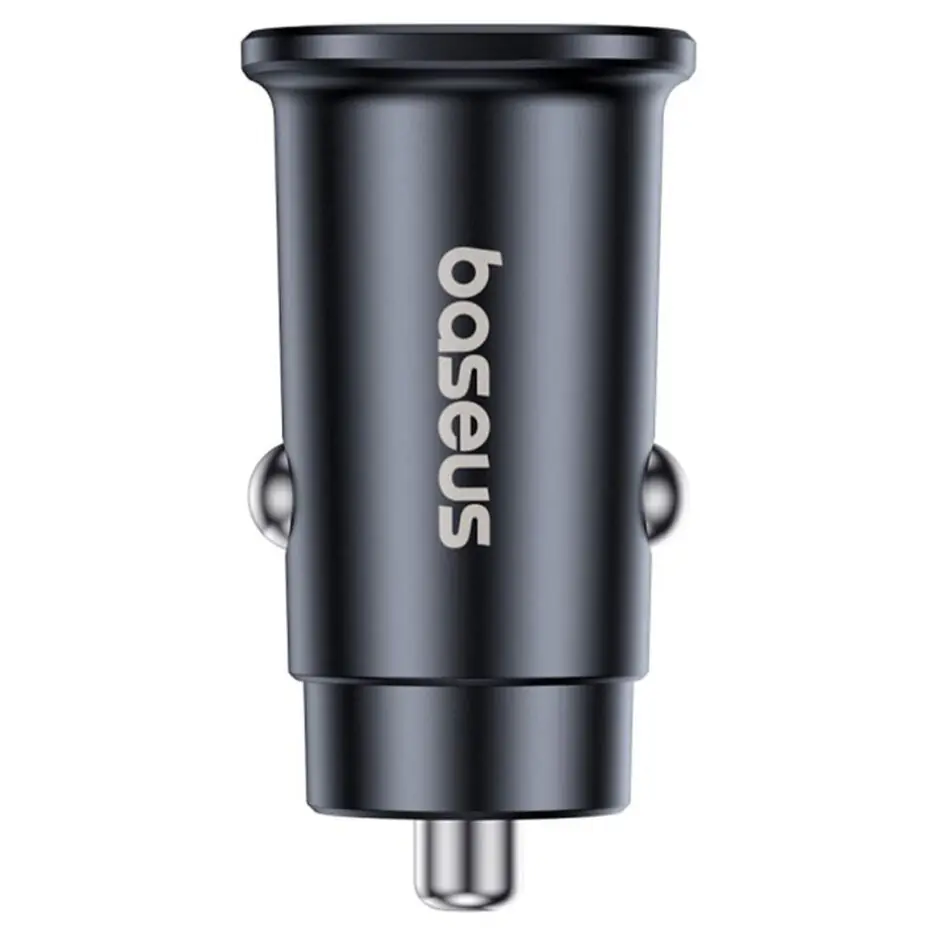 Baseus GoTrip DP1 BS-C15C2 Mini Car Charger 2x Type-C 30W Fast Charging - Cosmic Black