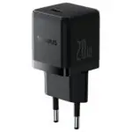 Baseus Palm CCZC20CE Mini Wall Charger PD Type-C 20W Fast Charging - Black