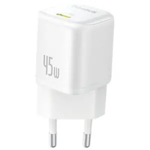 Baseus PicoGo CCGAN45CE Wall Charger Type-C 45W Fast Charging - White