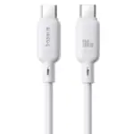 Baseus Silky CB000114 Type-C To Type-C Cable 100W Fast Charging 1m - White