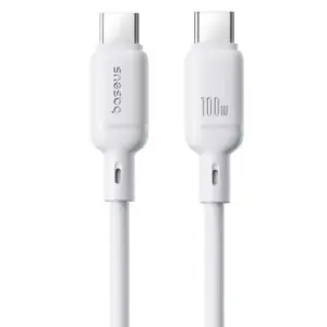 Baseus Silky CB000114 Type-C To Type-C Cable 100W Fast Charging 1m - White