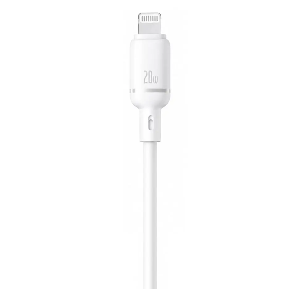 Baseus Silky CB000116 Type-C To Lightning Cable 20W Fast Charging 1m - White