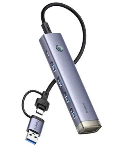 Baseus UltraJoy BS-OH184 4in2 Type-C + USB HUB Converter