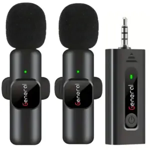 General G30 3.5mm AUX 2.4GHz Dual Channel Wireless Microphone System