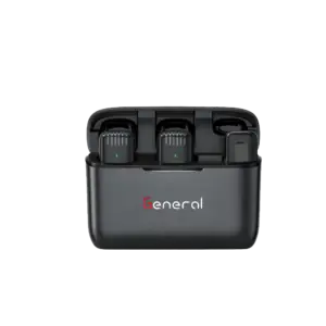 General GM39 Type-C 2.4GHz Dual Channel نظام ميكروفون لاسلكي وايرلس احترافي