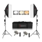 General Light KIT2PC QX65CM Kit Softbox With 2 Lamp 150W