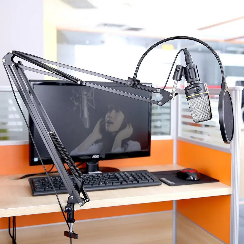 General NB-39 Professional Recording Microphone & Mobile Stand General NB-39 Professional Recording Microphone & Mobile Stand