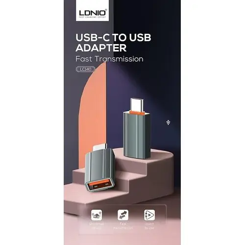 محول LDNIO LC140 – OTG USB-C محول LDNIO LC140 – OTG USB-C