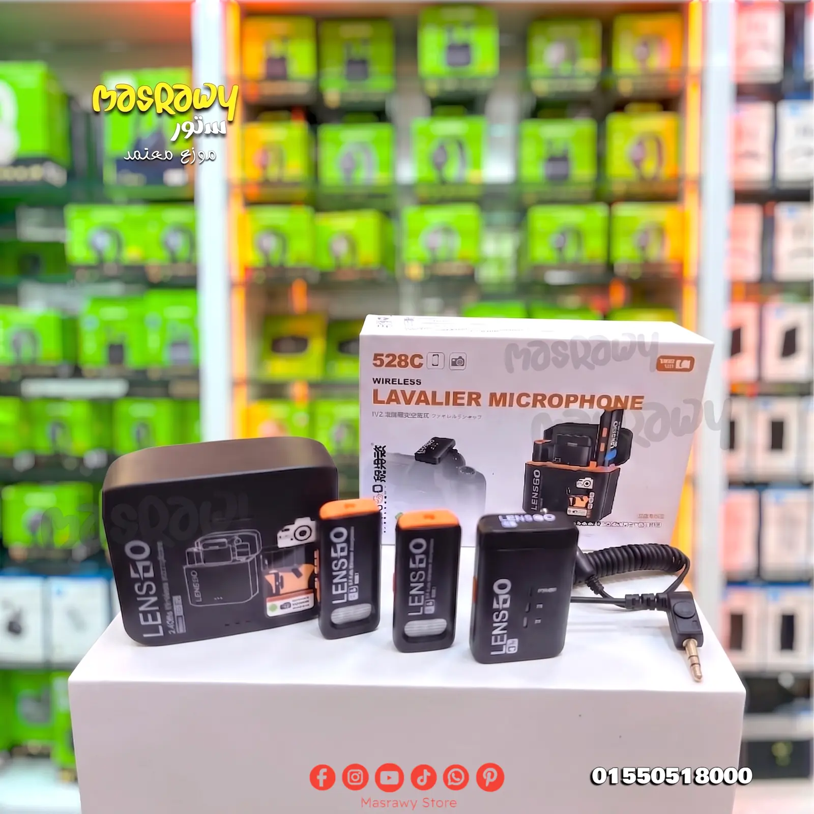 مايك LENSGO 528C Camera & USB-C Compatible مايك LENSGO 528C Camera & USB-C Compatible