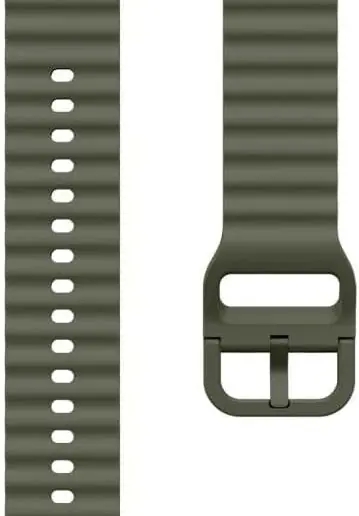 Next Store 22mm Silicone Wavy Watch Band Compatible with Samsung Galaxy Watch 3 45mm / Gear S3 / Huawei GT3 46mm / GT2E / Pro / GT4 GT5 GT6 46mm / Honor Magic Watch 2 46mm Quick...