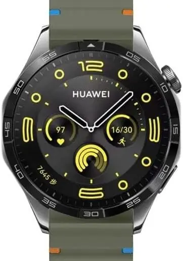 Next Store 22mm Silicone Wavy Watch Band Compatible with Samsung Galaxy Watch 3 45mm / Gear S3 / Huawei GT3 46mm / GT2E / Pro / GT4 GT5 GT6 46mm / Honor Magic Watch 2 46mm Quick...