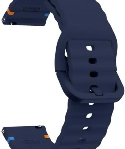 Next Store 22mm Silicone Wavy Watch Band Compatible with Samsung Galaxy Watch 3 45mm / Gear S3 / Huawei GT3 46mm / GT2E / Pro / GT4 GT5 GT6 46mm / Honor Magic Watch 2 46mm Quick...