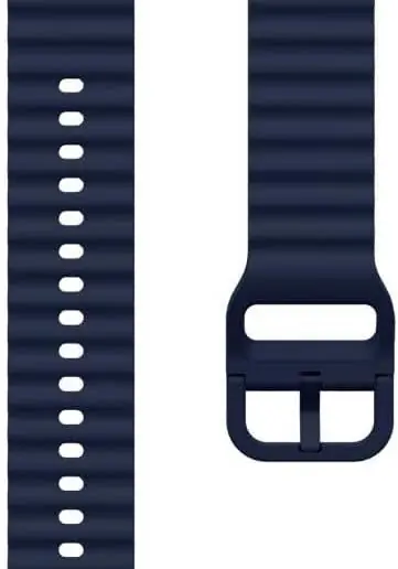 Next Store 22mm Silicone Wavy Watch Band Compatible with Samsung Galaxy Watch 3 45mm / Gear S3 / Huawei GT3 46mm / GT2E / Pro / GT4 GT5 GT6 46mm / Honor Magic Watch 2 46mm Quick...