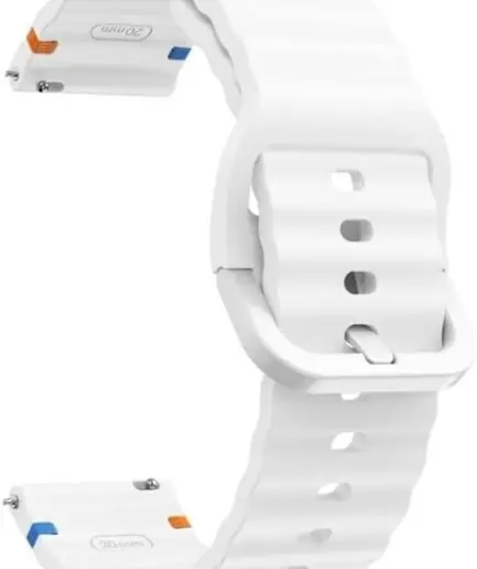 Next Store 22mm Silicone Wavy Watch Band Compatible with Samsung Galaxy Watch 3 45mm / Gear S3 / Huawei GT3 46mm / GT2E / Pro / GT4 GT5 GT6 46mm / Honor Magic Watch 2 46mm Quick...