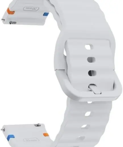 Next Store 22mm Silicone Wavy Watch Band Compatible with Samsung Galaxy Watch 3 45mm / Gear S3 / Huawei GT3 46mm / GT2E / Pro / GT4 GT5 GT6 46mm / Honor Magic Watch 2 46mm Quick...