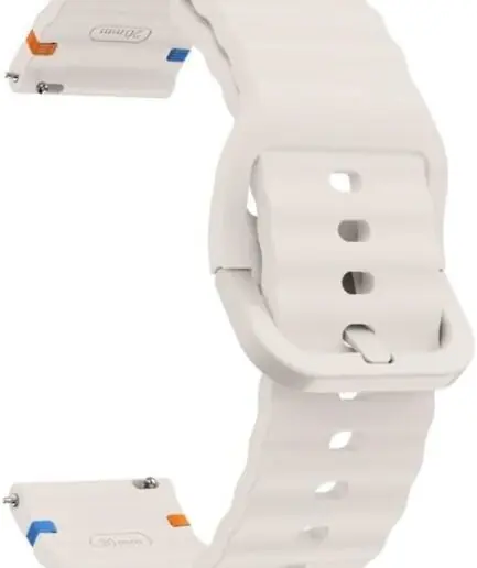 Next Store 22mm Silicone Wavy Watch Band Compatible with Samsung Galaxy Watch 3 45mm / Gear S3 / Huawei GT3 46mm / GT2E / Pro / GT4 GT5 GT6 46mm / Honor Magic Watch 2 46mm Quick...