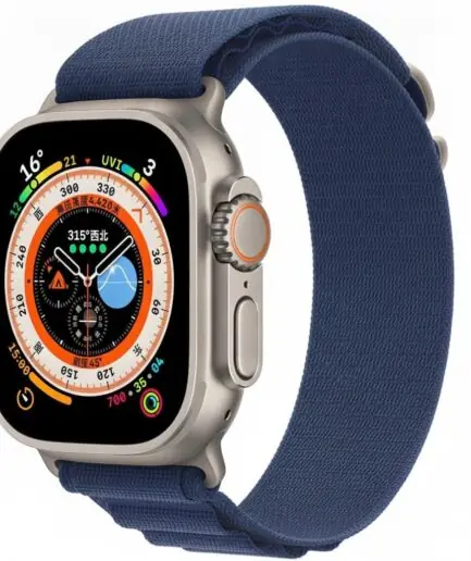 Nylon Loop Sport Band Compatible with Apple Watch Band 49mm 46mm 45mm 44mm 42mm Men Women, Stretchy Strap Elastic Fabric Wristband for iWatch Series 11 10 9 8 7 6 5 4 SE3 SE2 SE...