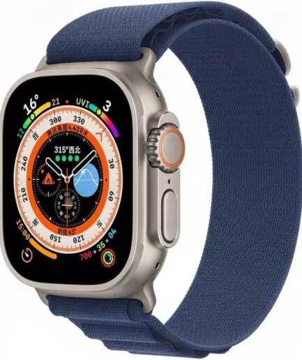 Nylon Loop Sport Band Compatible with Apple Watch Band 49mm 46mm 45mm 44mm 42mm Men Women, Stretchy Strap Elastic Fabric Wristband for iWatch Series 11 10 9 8 7 6 5 4 SE3 SE2 SE...