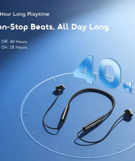 Oraimo Necklace 5 OEB-611 Neckband Wireless Earphone - Black