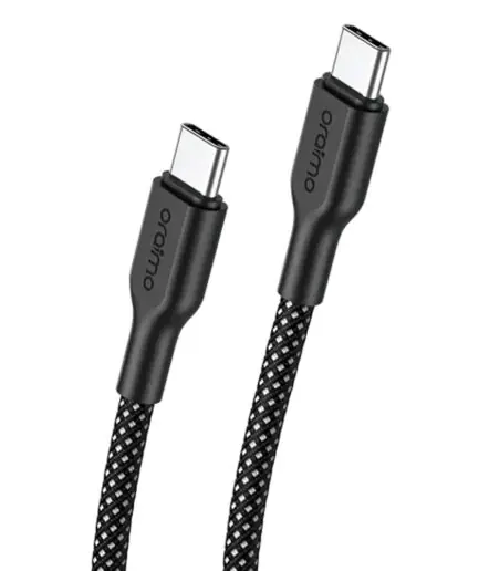 Oraimo OCD-152CC Type-C To Type-C Cable 3A 60W Fast Charging 1m