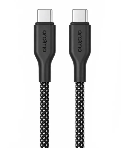 Oraimo OCD-152CC Type-C To Type-C Cable 3A 60W Fast Charging 1m