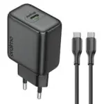Oraimo PowerGaN 251 OCW-5251ECC Wall Charger PD Type-C 25W Fast Charging - Black