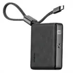 Oraimo PowerNova L21 OPB-7203C Power Bank USB + Type-C 30W Fast Charging 20000mAh Built-In Type-C Cable - Black