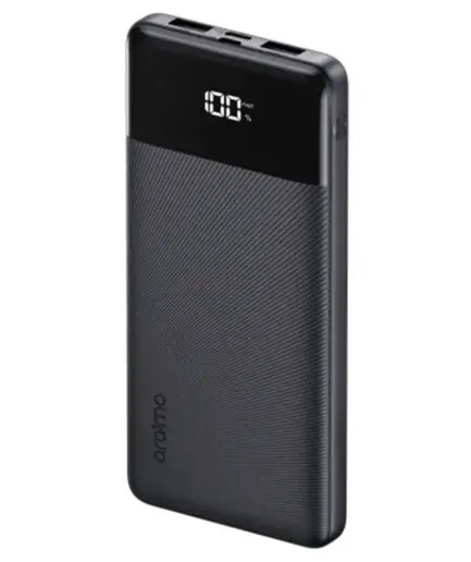 Oraimo Toast 22.5 Byte OPB-7100Q Power Bank 2x USB + Type-C + Micro 22.5W Fast Charging 10000mAh - Black