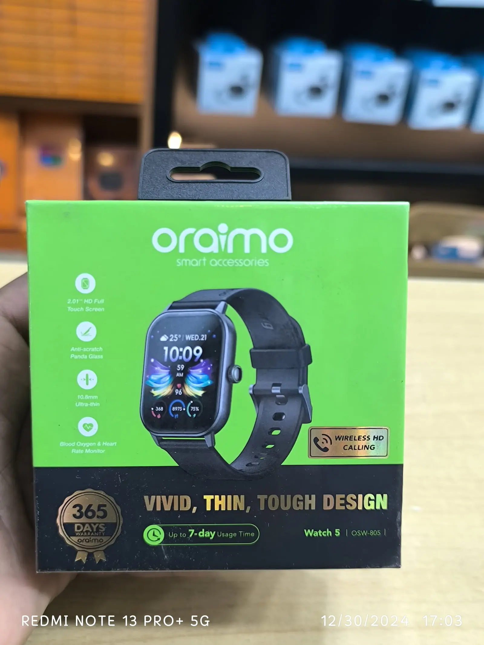ساعة Oraimo Watch 5 OSW-805 ساعة Oraimo Watch 5 OSW-805