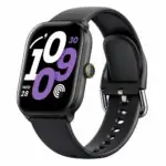 Oraimo Watch 6 Lite OSW-809 Smart Watch Black Case With Black Silicone Strap