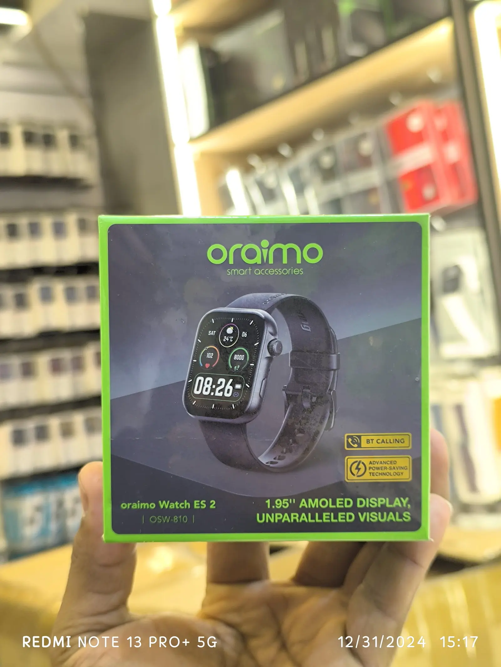 ساعة Oraimo Watch ES2 (OSW-810) ساعة Oraimo Watch ES2 (OSW-810)