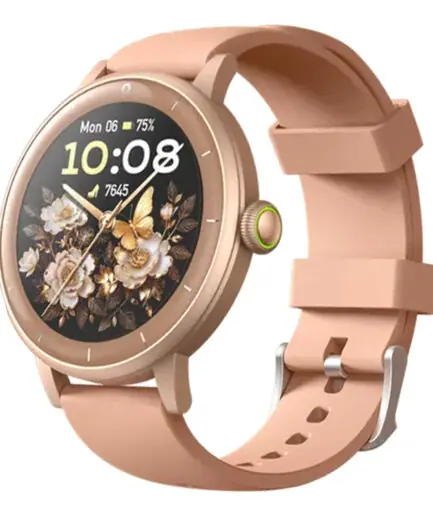 Oraimo Watch Muse 2 Lite OSW-827N Smart Watch Rose Gold Case With Rose Gold Silicone Strap