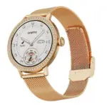 Oraimo Watch Muse 2 OSW-833N Smart Watch Gold Case With Rose Gold Metal Strap