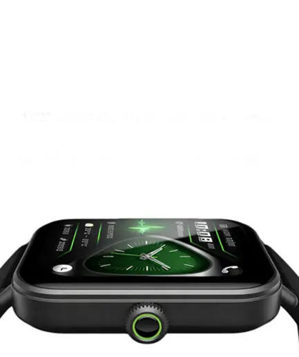 Oraimo Watch Nova 2 Lite OSW-814L Smart Watch Black Case With Black Silicone Strap & Extra Strap