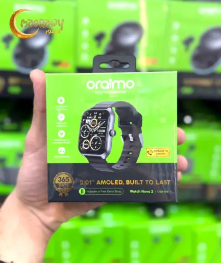 ساعة أورايمو الذكية Oraimo Watch Nova 2 (OSW-814)